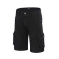 thumbnail image 3 of Krumba Men's Cotton Pigment Dyeing Outdoor Casual Cargo Shorts Black Size 46, 3 of 8