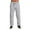 Heather Grey Sweatpants, variant on Sweatpants - Men's Active Stretch Open Bottom Terry Sweatpants with Pockets XL, Black