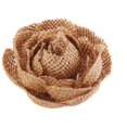 thumbnail image 2 of CPDD 12 Pieces Handmade Burlap Rose Flowers for Wedding Decoration DIY Craft Making Az041s1p12f -, 2 of 5