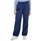 thumbnail image 1 of Hippie Rose Womens Bungee-Hem Straight Leg Cargo Casual Pants, darkblue, L, 1 of 1