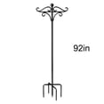 thumbnail image 1 of Shepherd Hooks For Outdoor Garden Decoration Hanging Flower Pot Hanging Light 92 Inches, 1 of 7