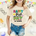 thumbnail image 2 of LEKDFST Kindergarten Shirts for Girls Watch Out Kindergarten Here I Come Shirt Kids Back to School T-Shirts Children School Tee Beige 3-4 Years, 2 of 4