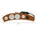 thumbnail image 3 of Lund Boat Gauge Panel 2120747 | Mercury 22 x 5 Inch Woodgrain, 3 of 3
