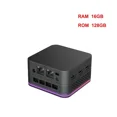 thumbnail image 3 of Mini PC pequeña T9 Plus de cuatro núcleos con Windows 11, CPU Intel N150/N100, LPDDR5 de 16 GB, SSD de 256/512 GB/1 TB, LAN dual de 1000 M, NUC de tres HD, 3 of 5