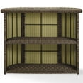 thumbnail image 3 of Crosley Bradenton Wicker Patio Bar in Brown, 3 of 8