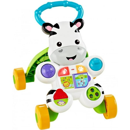 Fisher-Price Learn with Me Zebra Walker (Best Push Toys For Learning To Walk)