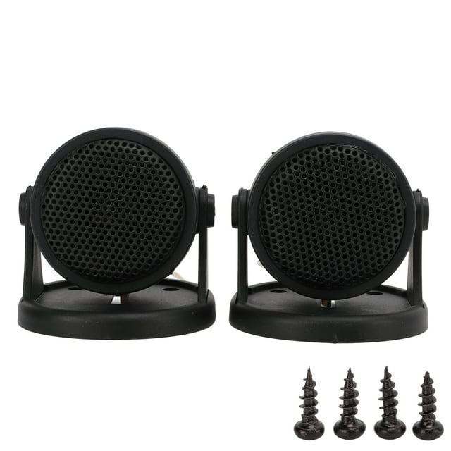 Altavoces de Automóviles, Black 2pcs Dome Tweeter Sonido Fuerte para el de audio