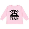thumbnail image 3 of Inktastic Trailer Trash- Camping Humor Boys or Girls Long Sleeve Toddler T-Shirt, 3 of 5