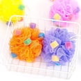 thumbnail image 6 of Loofah Bath Sponge,Small Size Colorful Loofahs,Soft Exfoliating Shower Lufa,Mesh Bath and Shower Sponge for Kids and Adults, 6 of 6
