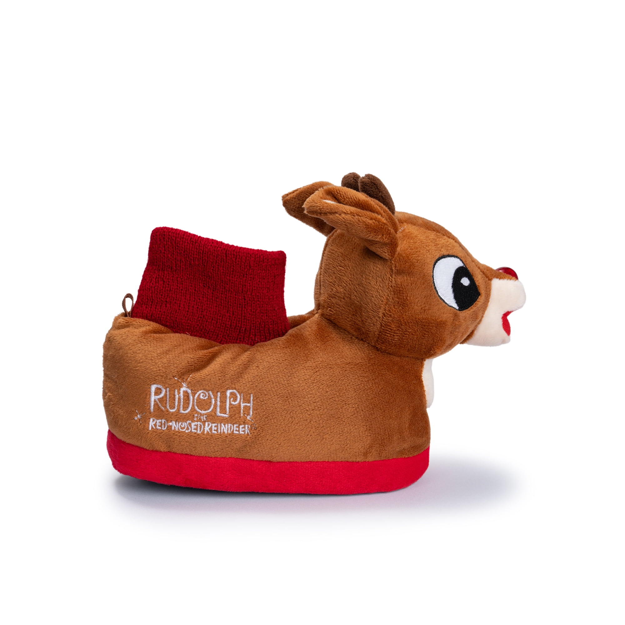 RUDLPH REIN TODDLER AND LITTLE GIRLS 3D SLIPPER