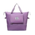 thumbnail image 1 of Bolsa De Viaje Bolsa de noche de moda plegable de gran capacidad con bolsillo húmedo y seco (púrpura) Tmvgtek Para Estrenar, 1 of 6