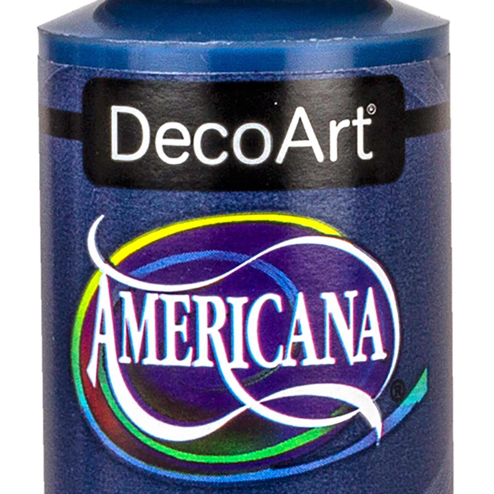 DecoArt 2oz. Royal Navy Acrylic Paint by Americana - Non-Toxic Paint for Drawing, Painting, Art & Crafts Supplies - Bulk 12 Pack