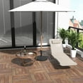 thumbnail image 2 of Outsunny Adjustable Garden Lounger, 2 of 10