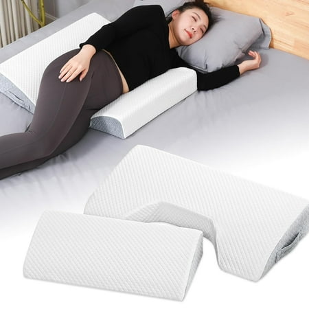 Fanwer CPAP Bed Pillow with Non-Slip Cover & Slope, Pressure Relief