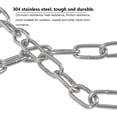 thumbnail image 3 of Cadena de acero inoxidable SUS304 para 4 unidades, 3 mm x 3 m, 3 of 5