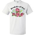 thumbnail image 3 of Inktastic Grandmother of the Bride Roses and Daisies T-Shirt, 3 of 5