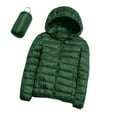 thumbnail image 6 of Wiyuqeen Women's Short Down Coat Fashion Zip Up Packable Puffer Jacket With Hooded Winter Long Sleeve Lapel Quilted Down Jackets Outerwear, 6 of 8