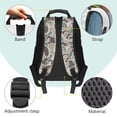 thumbnail image 5 of KUIFORTI Fish Camouflage Bookbag and Lunch Box Kid Backpack Set 4Pcs Boys Girls School Bag Pencil Sleeve Suitable for Elementary Primary Middle School Back to School Supplies, 5 of 7