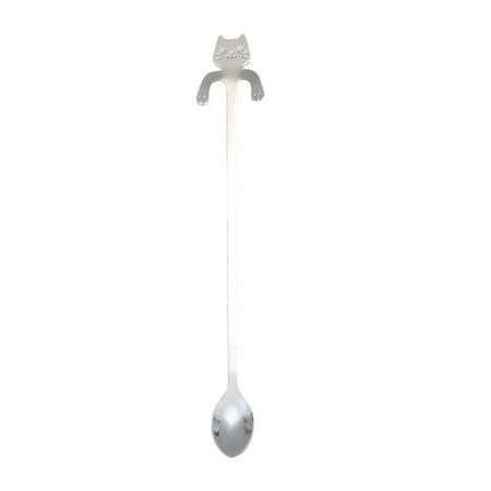 

CHGBMOK Kitchen Gadgets Stainless Steel Milk Coffee Spoons Dessert Ice Cream Fruit Spoon Teaspoon Accessories Tableware Gift
