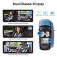 thumbnail image 2 of Cámara Itomoro para coche y bebé, doble canal, 6,8 pulgadas, HD 1080P, 2 of 7