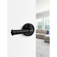 thumbnail image 5 of ACEEOCK Black Privacy Door Handle, Bedroom Bathroom Interior Door Lever, Aluminium Alloy Handle Lever, 1 Pack, 5 of 8