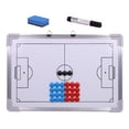 thumbnail image 3 of Portapapeles magnético para entrenadores de fútbol, tablero de entrenamiento de fútbol Kit de tablero magnético de fútbol para colgar tablero de, 3 of 7