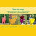 thumbnail image 4 of Granny Pants Outdoor Game, Granny Pants Yard Game, Field Family Reunion Games with Stretchy Pants, Hilarious Inflatable Ball Relay Set, Backyard Parties Field Day, 4 of 8