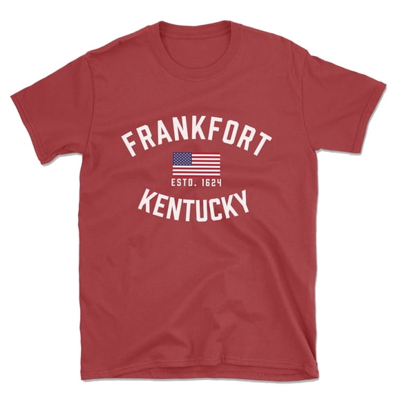Frankfort Kentucky Patriot Men's Cotton T-Shirt