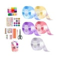 thumbnail image 3 of KLKCMS Blow Bubbles Double Sided Tape Sensory Toy Traceless Multipurpose Mounting Tape Sticky Tape for Adults Classroom DIY Craft Pinch Toy Making 5 Rolls Storage Box, 3 of 9