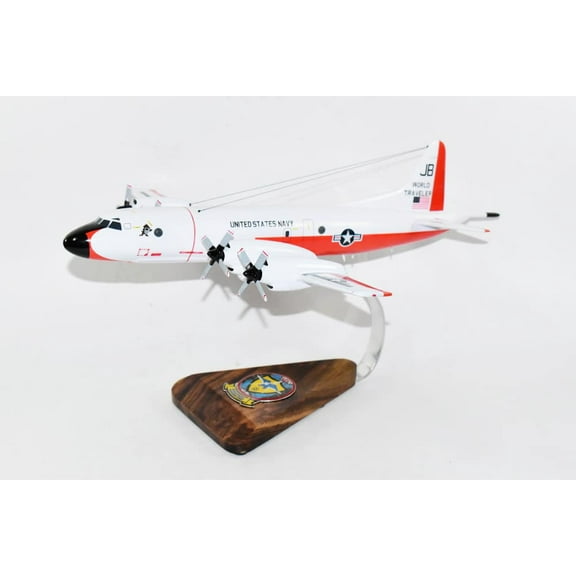 Lockheed Martin® P-3B Orion, VXN-8 Taz, 18" Mahogany Model