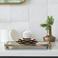 thumbnail image 3 of Minkissy Retro Style Ball Holder Wood Sphere Display for Friends 1Pcs, 3 of 7
