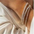 thumbnail image 2 of GKNET NEW Moissanite Tennis Bracelet for Women 925 Sterling Silver Christmas Gift-Silver-17cm, 2 of 7