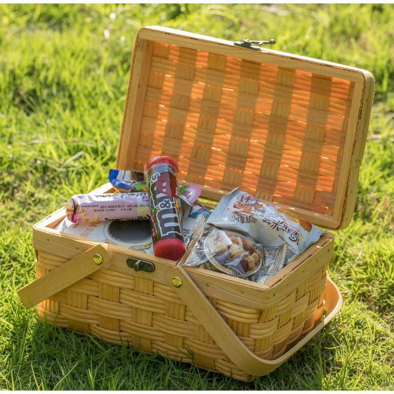 Small picnic basket discount