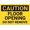 Warning Sign 6, variant on Caution Foot Protection Required No Tennis/Open Toed Shoes Sign for Home 12 x 8 Inches - Rust-Free Aluminum, UV Ink Printing, 7-Year Weatherproof Outdoor Durability