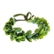 thumbnail image 1 of Diadema con guirnalda de flores y plantas verdes, tocado fresco, hojas simples, guirnalda de flores de hojas verdes, diadema de playa de princesa, 1 of 5
