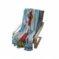 thumbnail image 4 of Lighthouse Soft Flannel Fleece Throw Blanket, Kids Coast with Sailboats Sun Rainbow Hot Air Balloon Clouds Playroom Cartoon, Cozy Plush for Indoor and Outdoor Use, 50" x 70", Multicolor, by Ambesonne, 4 of 6