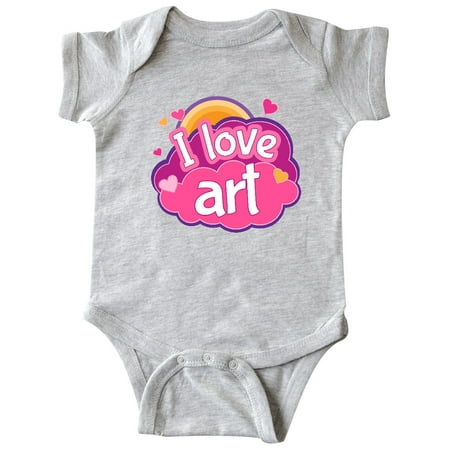 

Inktastic Artist I Love Art Gift Baby Girl Bodysuit