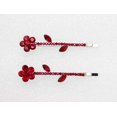 thumbnail image 2 of Diadema de flores rosa floral boho corona guirnalda aro de pelo bohemio tocado tocado mujeres niñas corona hoja bandas para el pelo decoración fiesta cosplay disfraz hecho a mano accesorios para el ca, 2 of 3