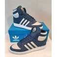 thumbnail image 3 of New Adi-das Originals Top Ten Hi Shoes~Collegiate Navy/Grey~FZ6023~Men's Size 9.5, 3 of 6