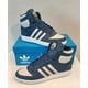 thumbnail image 3 of New Adi-das Originals Top Ten Hi Shoes~Collegiate Navy/Grey~FZ6023~Men's Size 9.5, 3 of 6