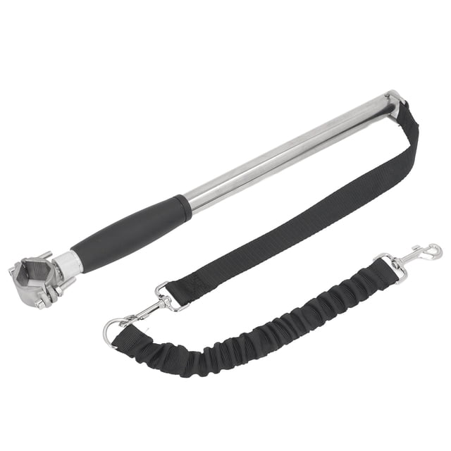 Correa para perros de bicicleta, una banda de correa parapros flexible de correa de correa desmontable resistencia a la tracción