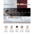 thumbnail image 5 of Red Solid Color Blackout Curtains for Bedroom/Living Room, Thermal Insulated Kitchen Curtains, Aesthetics Contemporary Luxury Grommet Darkening Window Treatment Drapes 52"x84"x2, 5 of 8