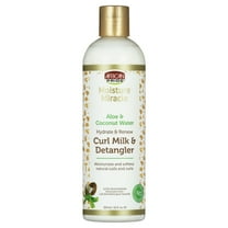 African Pride - Moisture Miracle Curl Milk & Detangler 12 Oz. * BEAUTY TALK LA *