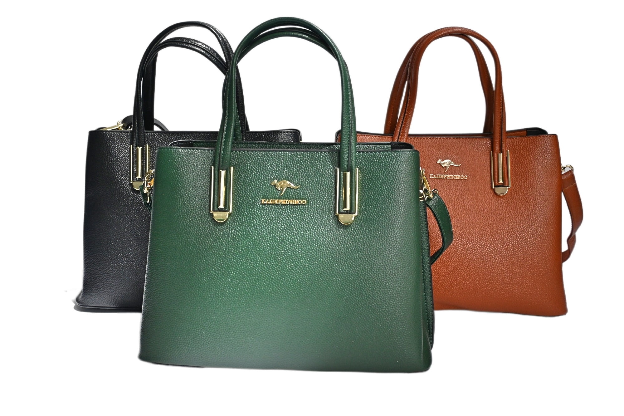 Large Vegan Leather  Crossbody Travel Handbag - Durable Crossbody Shoulder Everyday Bag for Women - Large Multi Pocket Purse Tote Handbag