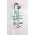 thumbnail image 4 of InterDesign Classico Hanging Shower Caddy - Bathroom Storage Shelves for Shampoo, Conditioner and Soap, Silver, 4 of 6