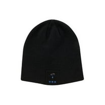 iLive Wireless Bluetooth Beanie with Earbud Speakers and Microphone, IAKB45B, Black