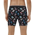 thumbnail image 2 of Men's Boxer Briefs, Play Hockey Soft and Breathable Mens Underwear Boxer Briefs With Widen Waist, 2 of 5