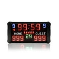 thumbnail image 2 of Outdoor Basketball Scoreboard And Digital Alarm Clock, Hoops , Score Panel, Shot Clock Display,Team Score Tracker ,Easy to Use, 2 of 7