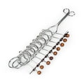 thumbnail image 2 of Chinese Traditional Game Metal Puzzle Nine Linked Rings Puzzles Game Toy for Adults and Children New, 2 of 3