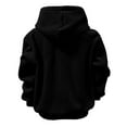 thumbnail image 6 of Hoodies for Women Hoodie Winter Warm Cat Mom Hooded Sweatshirt Funny Hoodie Hemlock, 6 of 6